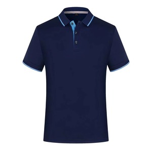 Logotipo personalizado Formal para camisa para hombres y mujeres, algodón transpirable de secado rápido comprimido, manga corta, estampado de talla grande - Product Image 3