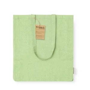 Borse Tote in Cotone Riciclato Bestla, Gadget Sostenibili per Promozioni - Product Image 2
