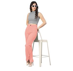 Los últimos pantalones de punto exclusivos de calidad Premium para mujer, cómodos pantalones de cintura baja, ropa de todo el día, decoración de logotipo, Invierno - Product Image 1