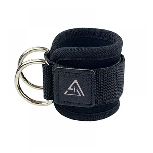 Bande de résistance professionnelle en néoprène pour la cheville avec manchons, sangles de cheville pour la musculation, l'haltérophilie, l'entraînement en salle de sport - Product Image 1