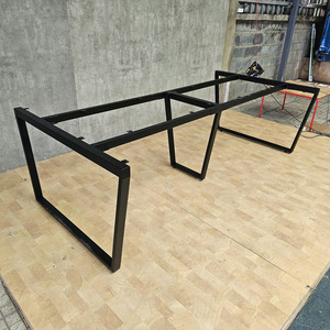 Abrigos para Mujer Trapez Concept 240x120cm con Patas de Mesa de Hierro Ensambladas HCTC011 - Product Image 6