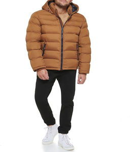 Chaqueta acolchada de hombre de alta calidad con nuevo estilo, logotipo personalizado, tarifa barata, chaqueta de hombre de tela de lona al por mayor - Product Image 3