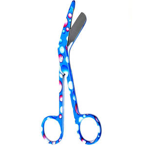 กรรไกรตัดผ้าพันแผลคุณภาพสูงแบบแมนนวล ชุด 6 ชิ้น ทำจากสแตนเลส โค้งมน สำหรับการแพทย์ พยาบาล และการผ่าตัด ได้รับการรับรองมาตรฐาน CE - Product Image 2