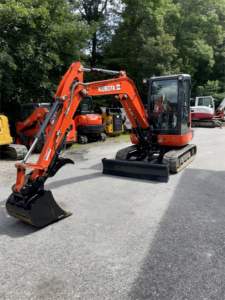 Excavateur KX040-4 Kubota 2018 de seconde main multifonction Home Garden 360 Mini pelleteuse hydraulique sur chenilles - Product Image 3