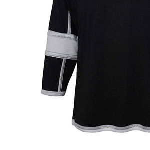 Maillot de hockey sur glace personnalisé OEM sublimé, respirant, avec propriétés anti-humidité et séchage rapide, pour les petites commandes d'équipes - Product Image 3