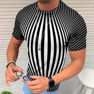 Camisetas de manga corta de algodón 100% de alta calidad para hombre OEM personalizado Rib Logo impreso diseño liso patrón sólido ropa de talla grande - Product Image 1