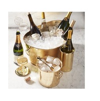 Seau à glace pour bière de haute qualité, refroidisseur pour bouteille de vin en marbre, accessoires de Bar, refroidisseur pour vin Champagne, seau pour bouteille de vin