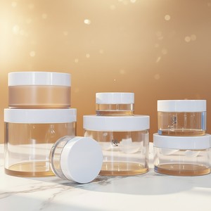 Envase de Plástico PET Transparente de Boca Ancha para Crema para el Cuidado de la Piel, con Tapa de Rosca, de 30ml-500ml, con Logotipo Personalizado - Product Image 4