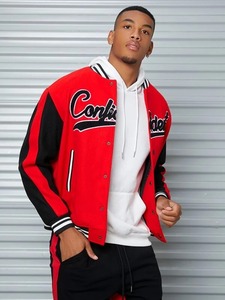 Wholesale Custom Men's Varsity <b>Baseball</b> <b>Bomber</b> <b>Jacket</b> Plus Size Lightweight Summer & Heated Winter <b>Jacket</b> Manufacturer - Product Image 6