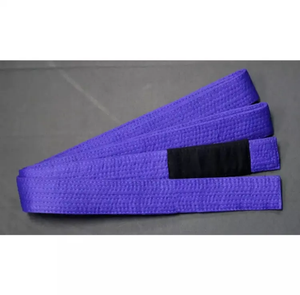 เข็มขัดศิลปะการต่อสู้แบบคิโมโนน้ำหนักเบาแบบใหม่สำหรับขายส่ง ปักโลโก้ตามสั่ง สำหรับ BJJ, ยูโด, เทควันโด, คาราเต้ - Product Image 4