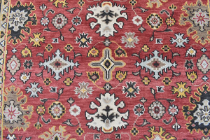 2024 Best Deal Oushak Alfombra de lana hecha a mano Floral Diseño moderno Tradicional Colorido Alfombra grande para habitación Hecho de algodón Yute Direct - Product Image 5