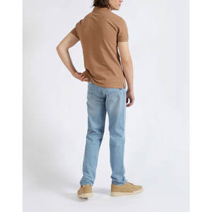 Polos de manga corta para hombre de alta calidad de verano 2025, polos holgados de Color sólido para hombre - Product Image 3