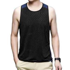 Fitness Wear Gym Cotton Stringer de alta calidad al por mayor transpirable hombres gimnasio camisetas sin mangas para hombres - Product Image 2