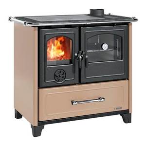 Poêle à bois Nordica 8kW FAMILY VST Caramel 5 étoiles (96,4x64,2x85,3cm) pour la maison - Product Image 1