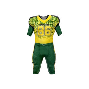 Uniforme de fútbol americano de diseño personalizado más vendido, conjunto de ropa de práctica de manga corta transpirable, estilo a un precio - Product Image 3