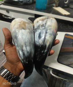 Dernier arrivage Corne à boire Viking Corne de buffle/Corne à boire Viking/Corne à boire Agate avec support en corne Agate de meilleure qualité - Product Image 3