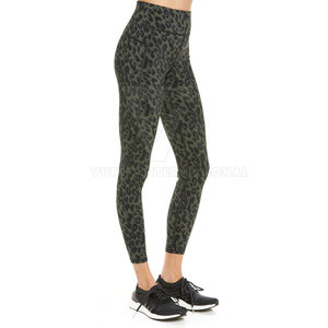Leggings de yoga informales para mujer Último estilo Transpirable Cómodo con logotipo personalizable en la cintura media Venta caliente MOQ bajo - Product Image 5