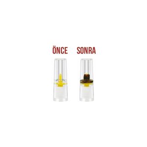Szen92 Filtres classiques pour embouts de cigarettes, lot de 1200 avec 2 étuis de transport offerts, en plastique à combustion lente, diamètre 6 mm, style de luxe - Product Image 1