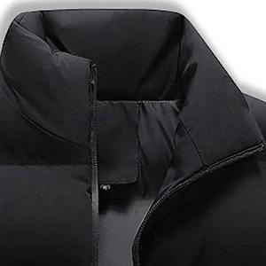 เสื้อกั๊กขนเป็ดสำหรับผู้ชายเสื้อแจ็คเก็ตแขนกุดกันลมกันน้ำมีสไตล์สำหรับใส่ให้ความอบอุ่นในฤดูใบไม้ร่วง - Product Image 3