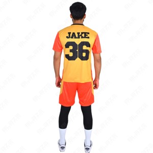 Uniforme de football sublimé du Pakistan |   Ensemble de maillots et shorts de football personnalisés |   Vêtements de sport d'équipe respirants et à séchage rapide en gros - Product Image 4
