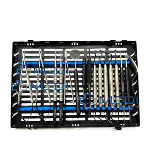 Bandeja de Esterilización en Autoclave de Alta Calidad para Instrumentos Quirúrgicos Dentales, Acero Inoxidable, Manual, Blanco Plateado, Multi-Revestido - Product Image 3