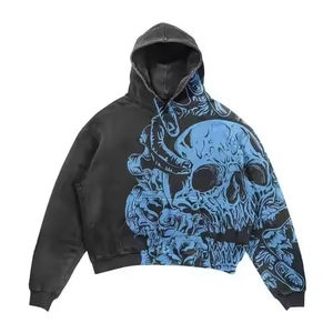 Sudaderas con Capucha de Alta Calidad 100% Algodón para Hombre, Nueva Tendencia, Térmicas, de Felpa, Talla XS, Invierno, Logotipo Personalizado, MOQ Bajo - Product Image 2