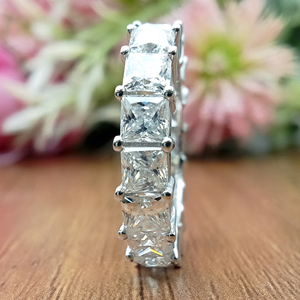 D'vins Jewels แหวน2ct เพชรแบบคลาสสิกที่ปูด S925เพชรได้รับการรับรองจาก GIA หมั้นหมั้นแต่งงานปลูกในห้องทดลองสำหรับเจ้าหญิงตัด - Product Image 4