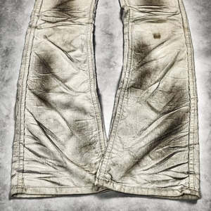 Pantalones Vaqueros Ajustados de Estilo Hip-Hop para Hombre, con Lavado Desgastado y Decolorado, Estilo Urbano, con Acabado Encerado y Manchas - Product Image 3
