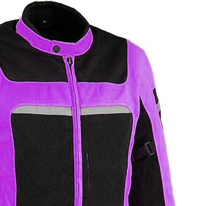 Veste de Moto pour Homme Veste de Moto en Textile Racing Biker Veste d'équitation en Doublure Blanche - Product Image 5