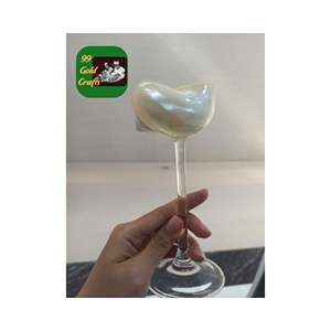 GOBELET À COCKTAIL EN COQUILLE MODERNE FAIT MAIN GOBELET POLI CONCH POUR LA DÉCORATION DE MARIAGE DE LUXE ET L'UTILISATION D'ÉVÉNEMENTS CRÉATIFS - Product Image 6