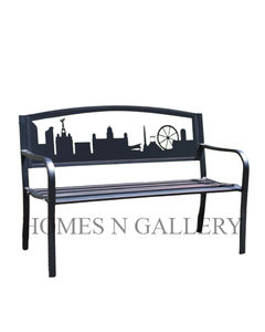 Prix de gros d'usine Banc de meubles de jardin extérieur en fonte d'aluminium pour patio au prix de gros des fabricants indiens - Product Image 5