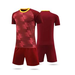 Conjunto de Uniforme de Fútbol Transpirable y Absorbente de Sudor, Versión Brillante Estampada para Adultos y Niños, Ropa de Entrenamiento y Competición de Verano - Product Image 2
