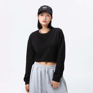 Sweat-shirt à col rond en molleton français de haute qualité pour femmes, taille plus, épaules tombantes, pull à broderie 3D de dessin animé, automne, printemps, hiver - Product Image 6