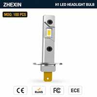 Ampoule de phare de voiture LED H1 6000K Blanc froid 35W 3200lm 12V CSP Canbus Plug and Play