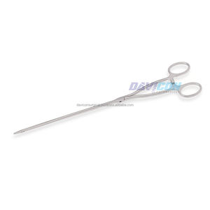 Porte-aiguilles manuel à mâchoires droites revêtues de TC, avec verrouillage, tige de 5 mm, longueur de travail de 6,5'' (16,5 cm), acier inoxydable, 11,65'' (29,6 cm) - Product Image 4