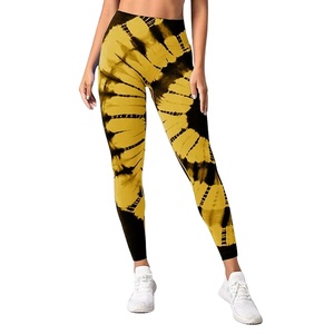 Leggings tendance pour femmes à taille haute pour l'entraînement, pantalon en tissu extensible respirant à prix bas - Product Image 6