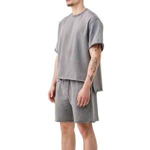 Conjunto de Pantalones Cortos Personalizados de Alta Calidad para Hombre, Estilo Holgado con Lavado Ácido, Cómodo, HECHO POR HS 2026 - Product Image 1