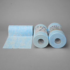 Krclean แผ่น200สีฟ้าขนาด20x20ซม. 1ชั้นผ้าเช็ดทำความสะอาดห้องครัวแบบม้วนกระดาษดูดซับสำหรับทำความสะอาดพื้นผิวห้องครัวสำหรับผ้าเช็ดปากมื้อค่ำ - Product Image 6