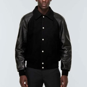 Chaqueta de alta calidad para hombre, chaqueta con bordado múltiple personalizado de la universidad, gran oferta - Product Image 3