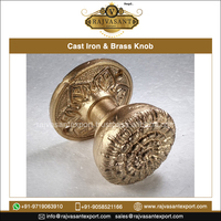 Poignée de porte en fonte massif et laiton de style traditionnel pour meubles, cuisine, villa, commode - Vente directe fabricant