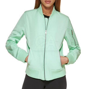 High Quality Design <b>Women</b> <b>Bomber</b> <b>Jackets</b> Low Moq <b>Women</b> <b>Bomber</b> <b>Jackets</b> Comfortable Use <b>Women</b> <b>Bomber</b> <b>Jackets</b> - Product Image 2