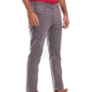 Pantalones Vaqueros Casuales de Alta Calidad para Hombre, Transpirables, con Botones, de Color Sólido, Ligeros, 100% Algodón, Más Vendidos para Adultos, para Otoño e Invierno - Product Image 4