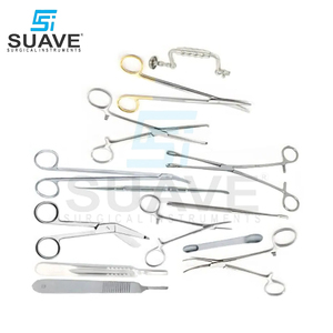 El mejor proveedor de instrumentos quirúrgicos para cirugía básica, juego de 14 usos en el hospital por SUAVE SURGICAL INSTRUMENTS - Product Image 6