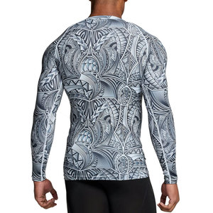 เสื้อแรชการ์ดผู้ชาย JACX WEARS 2025 รุ่นขายดี ผ้าสแปนเด็กซ์/โพลีเอสเตอร์ ระบายอากาศได้ดี น้ำหนัก 220 กรัม แขนยาว รับสกรีนโลโก้ตามสั่ง ด้วยเทคนิคการพิมพ์แบบซับลิเมชั่น - Product Image 4