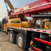Grue mobile haute performance de 50 tonnes, moteur Cummins, modèle 2019, hauteur de levage de 59 m, pour travaux de construction lourds, d'occasion