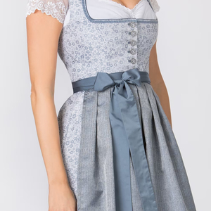 Tanque directo de fábrica de las mujeres 3 piezas Dirndl vestido Oktoberfest disfraz alemán bávaro cerveza chica Dirndl vestido logotipo personalizado OEM - Product Image 4