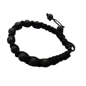 Crystal <b>bracelet</b> Black Lava Thread Round <b>Beads</b> <b>Bracelet</b> 8mm Stone Gemstone Fashion <b>Men</b> and Women Gift Energy - Product Image 6