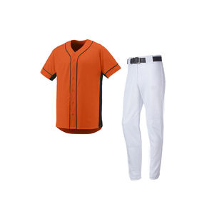 Uniforme de béisbol multicolor para adultos Ropa deportiva Uniforme de béisbol sublimado y en blanco barato Haus Industries - Product Image 5