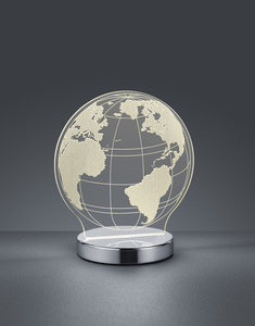 Lampada da tavolo modello Map of the World, temperatura regolabile, 7W 400Lm (Trio Lighting R52481106) - Product Image 2