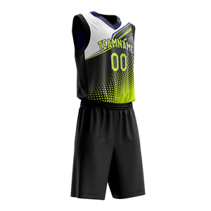 Camisetas y uniformes de baloncesto antibacterianos impresos personalizados reversibles, ropa deportiva de poliéster por sublimación - Product Image 6